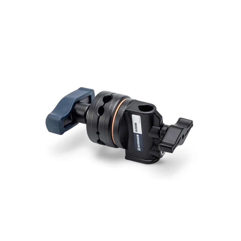 Avenger Grip Head 2.5in Black w/16mm/ 5/8in Receiver, T-Knob